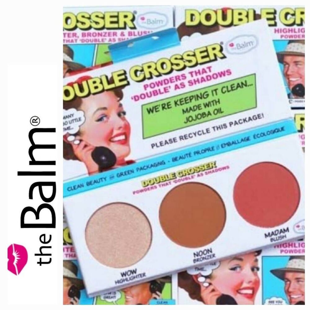 The Balm Double Crosser Powders That Doubles As Shadows Palette